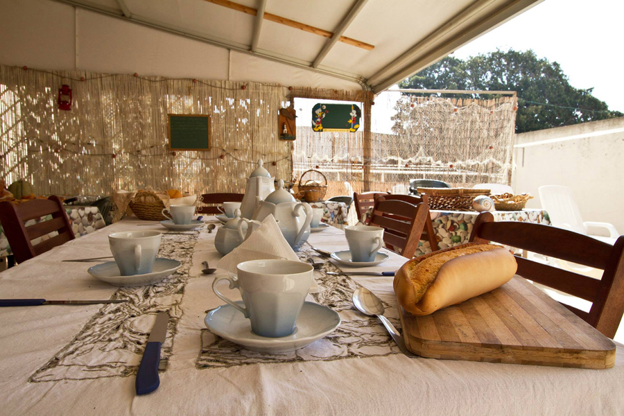 Area colazione B&B Kalura